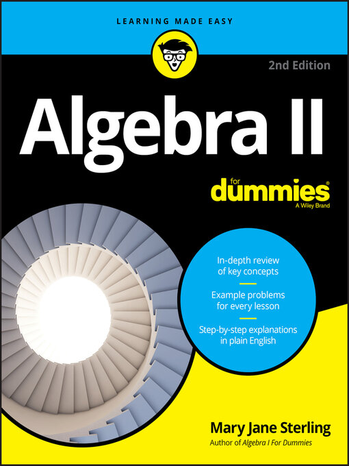 Title details for Algebra II For Dummies by Mary Jane Sterling - Available
